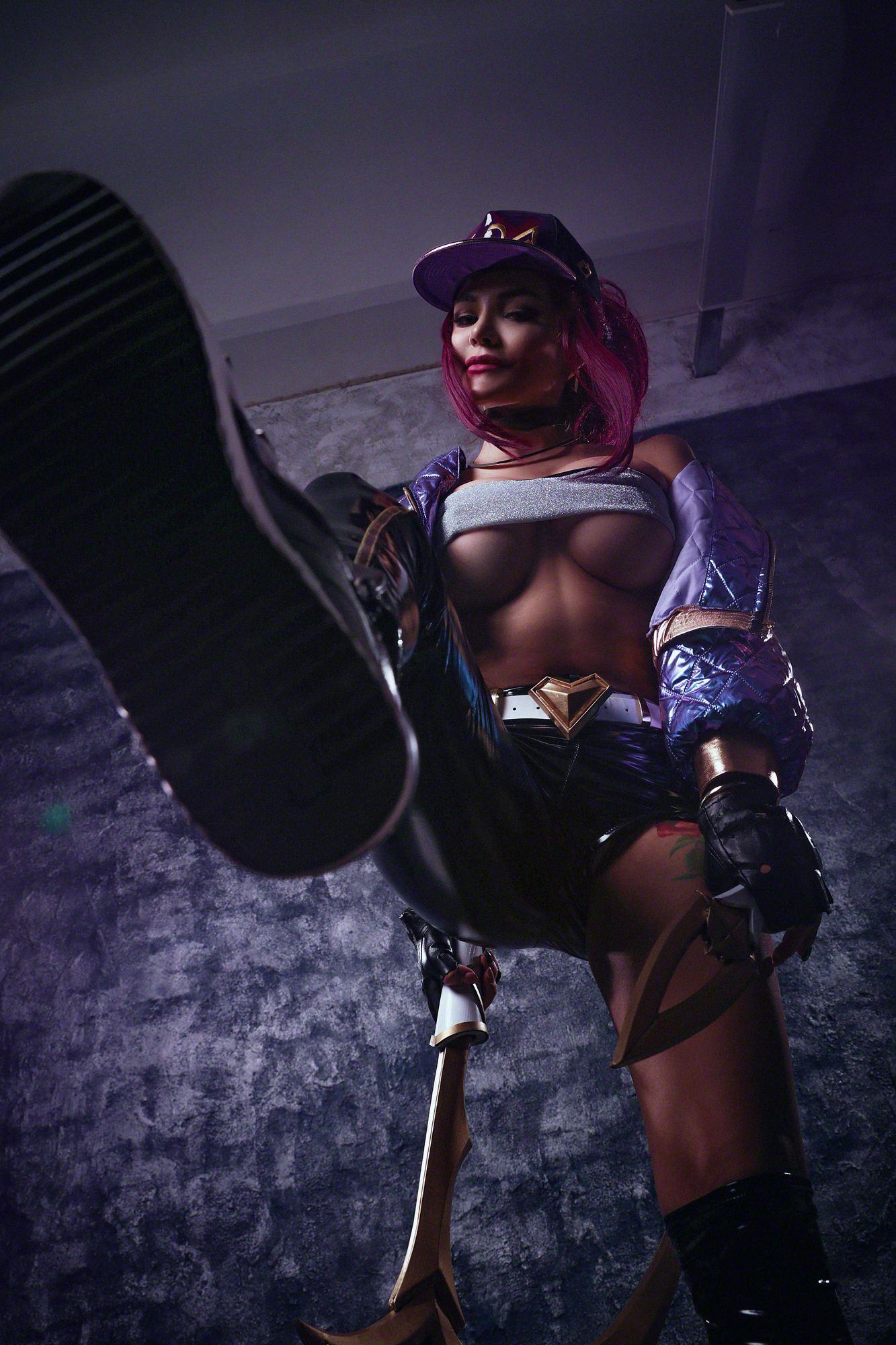 kalinka_fox_nude_akali_league_of_legends_cosplay_set_leaked-jidwau-influencersgonewild